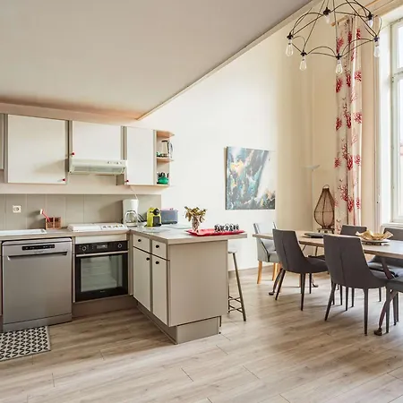 Апартаменты Duplex Spacieux Pres Du Centre Et Plage, Parking Et Wifi Inclus - Fr-1-3-624 Биарриц